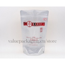 Clear front plastic bag for 1lb dry seafoods