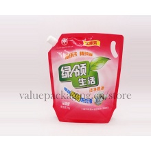 2Kg liquid detergent standup cap spout bag