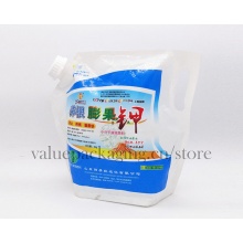 5Liter strong cap doypack with 33mm spout