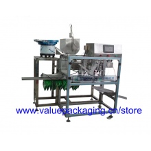 Stable and durable automatic spout doypack filling and capping machinery for fruit juice