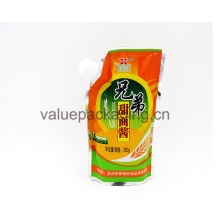 450g screw cap doypack for soybean sauce