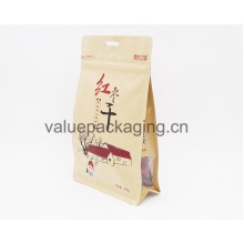  box kraft paper bag with clear window for chinese dates