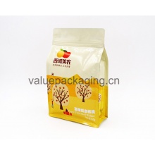 box bottom dry nuts plastic bag