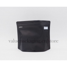 500g diamond shape matte black coffee bag