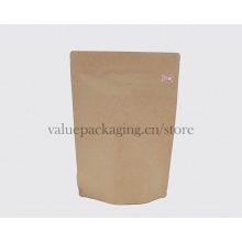 Biodegradable kraft paper bag with PLA liner for coffee beans