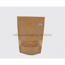 Clear window Paper Pouch 250g Food