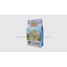 Block bottom bag for dog food 200g