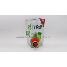 1L aluminum foil bag-in-box with ball valve and handle for apple juice