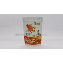 matte lacquer finish standup pouch for 200g nuts