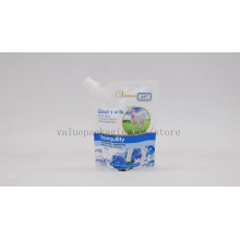 100ml spout doypack for goat's milk