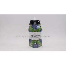 250g standup spouted pouch for juice bottle shape