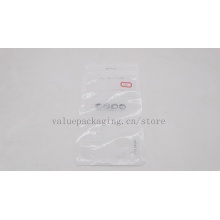 Clear plastic pouch for mobile accessory