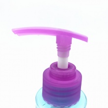 Leak proof plastic pump lotion 28 410 with refilled bottle