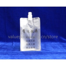 450ml alcohol get spout cheerpack see through package