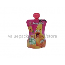 cute spout pouch package for 150grams fruit jam human grade