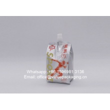 aluminum foil spout cheerpack for 460ml hydrogen riched water